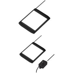 LED Flat Lights - Square / Dimming Controller Type (LEDX120-W) 