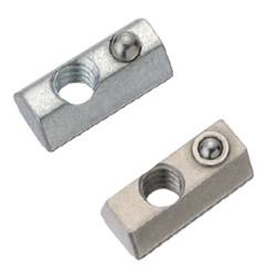 For 5 Series (Slot Width 6mm) - Post-Assembly Insertion - Spring Nuts / Pack (100/Pkg.) (PACK-SHNTP5-5) 