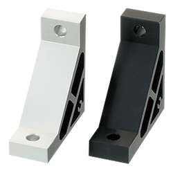 Extruded Brackets - For 1 Slot - For 8 Series (Slot Width 10mm) Aluminum Frames - Ultra Thick Brackets (Perpendicularly Machined) (HBKUS8-C-SSP) 