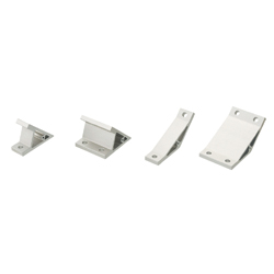 Angled Brackets - For 8 Series (Slot Width 10mm) Aluminum Frames (HBL45TS8-SET) 