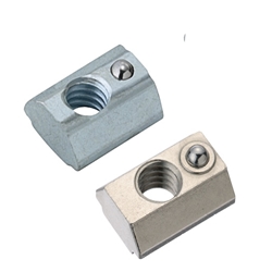 For 8 Series (Slot Width 10mm) - Post-Assembly Insertion - Spring Nuts / Pack (100/Pkg.) (PACK-SHNTP8-8) 