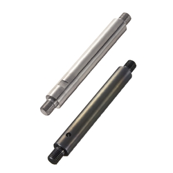 Linear Shafts-Both Ends Threaded with Wrench Flats / Cross-Drilled Hole