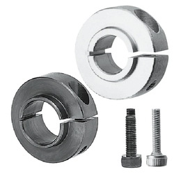 Shaft Collar - For Bearing Mounting / For Bearing Mounting (Space-Saving Design) - Clamp Type / Compact, Clamp (PSCSLS17-20) 