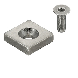 Magnet - Countersunk - Square Type (NHXCSH12-4.5) 