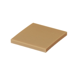 Amber Color Rubber Sheets - Adhesive/ No Adhesive