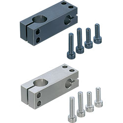 Strut Clamps - Unequal Dia., Perpendicular Configuration, Hole Pitch Selectable