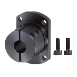 Shaft Supports - Flanged Mount with Slit, Long Sleeves (STHWSL16) 