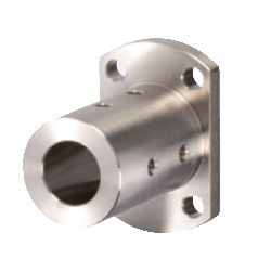 Shaft Supports - Flanged Mount, Long Sleeves with Dowel Hole (STHRBNL40) 