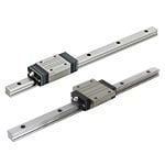 Linear Guides for Heavy Load - Dust Resistant - With Double Seals / Metal Scrapers, Normal Clearance