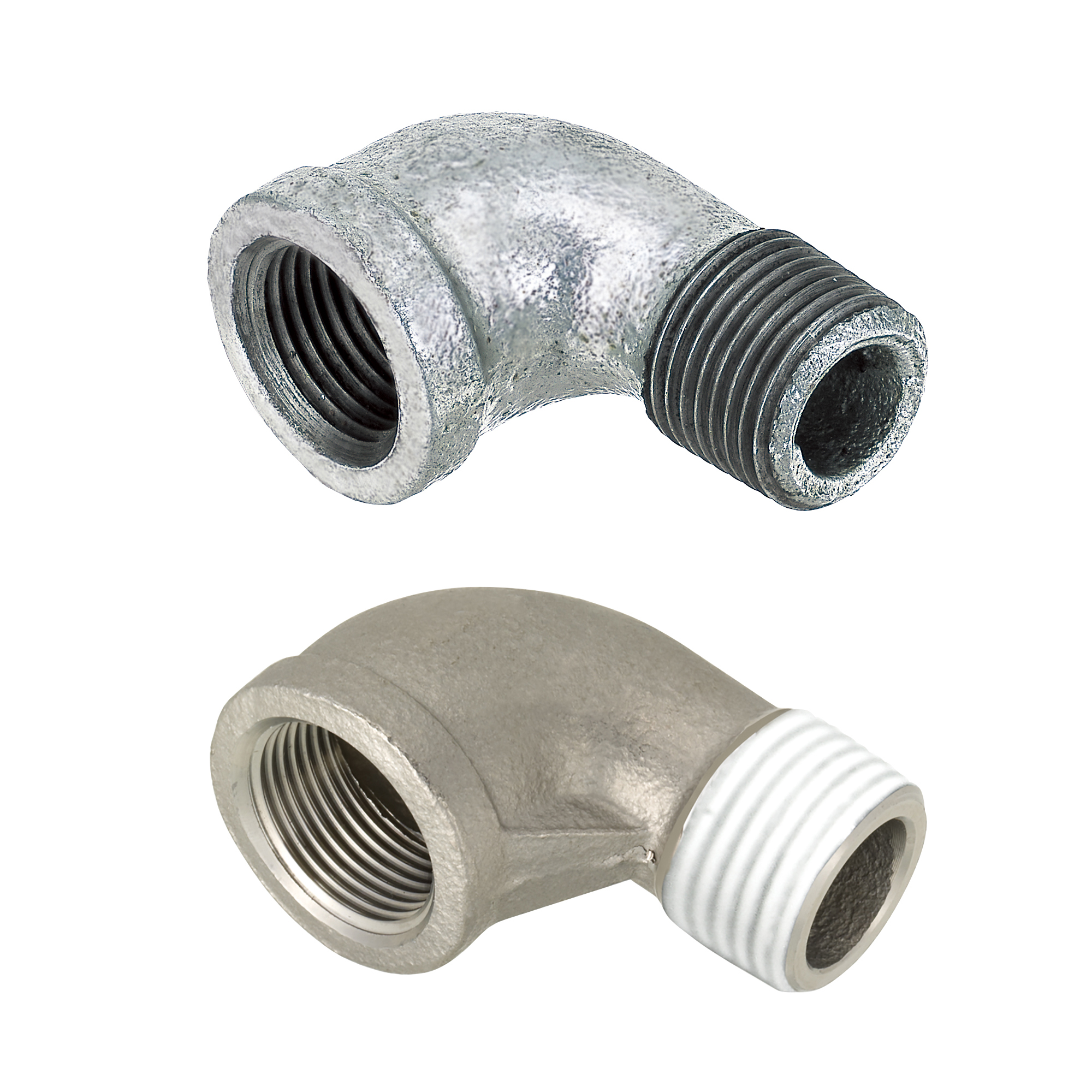 Low Pressure Fittings/90 Deg. Elbow/Threaded and Tapped (SGCEL15A) 