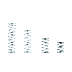 Round Wire Coil Springs/Deflection 45%/I.D. Referenced (VUF10-45) 