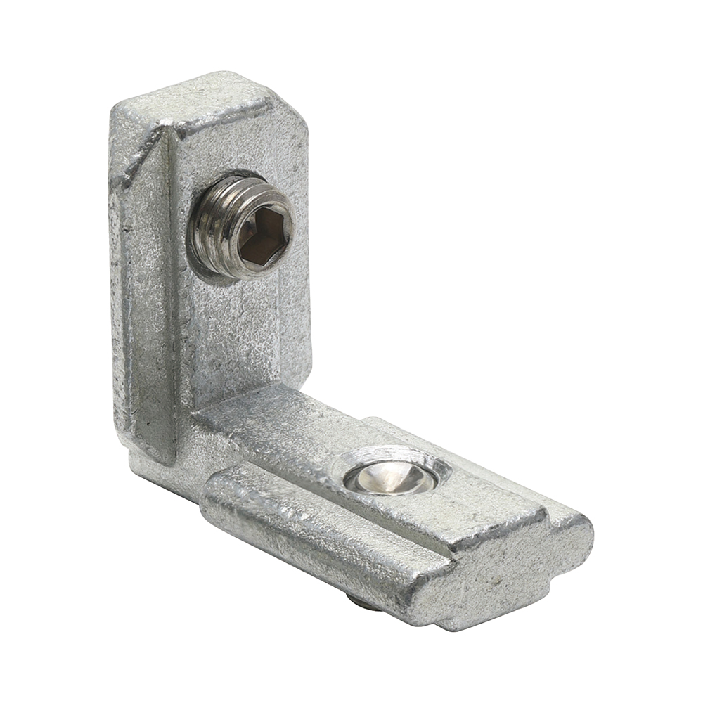 Special Steel Corner Groove Connector For European Standard Aluminum Profiles With Groove Width of 10 mm