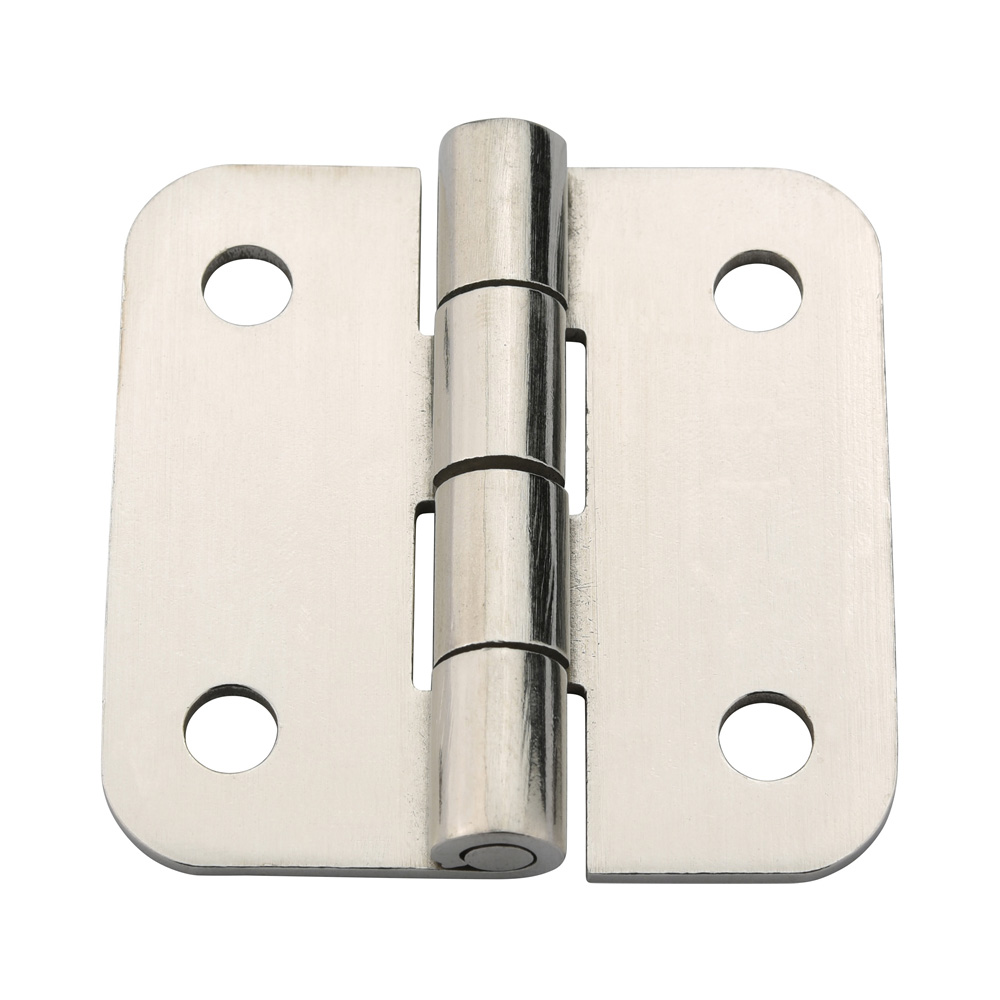 Stainless Steel Butterfly Hinge Vibration Polished Round Hole