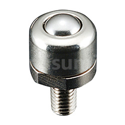 Ball Rollers Milled, Threaded Stud