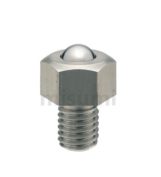 Ball Rollers Hexagonal, Stainless Steel, Screw Type (C-BCHL16) 