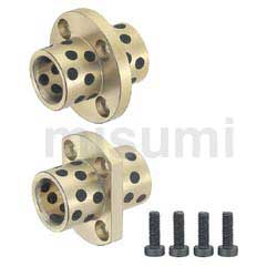 Oil Free Bushings Flange Integrated Type Copper Alloy Center Flanged Type (E-MUCTZ20-50) 