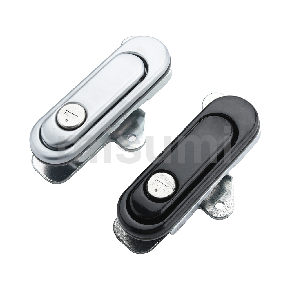 Flat Locks Slim Push Button Type (E-BAD-138-B) 