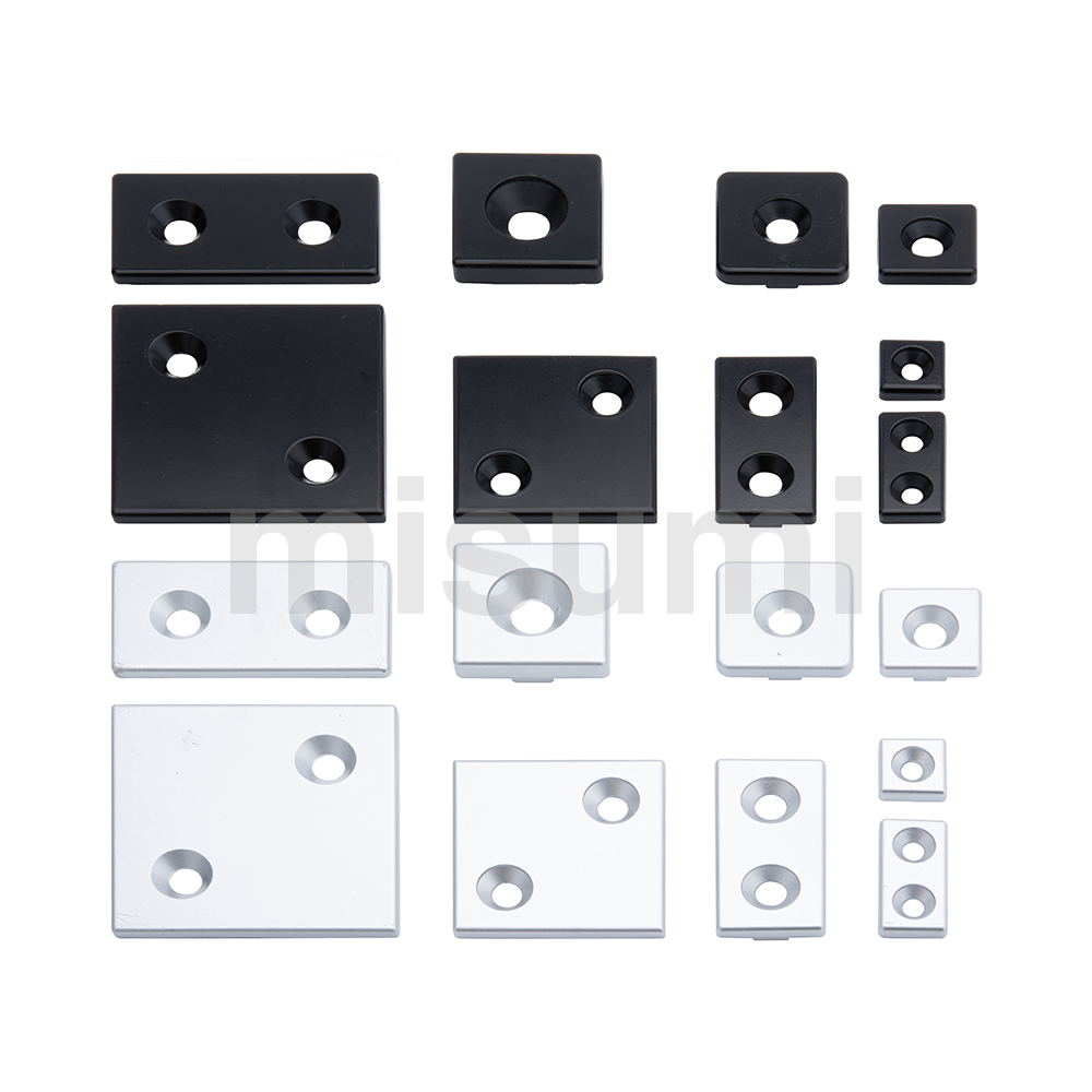 Zinc Alloy End Caps For Aluminum Frames (LCECA8-3060-B) 