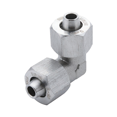Compression Fitting Stainless Steel, Elbow Joint (E-PACK-MSFNPV12) 