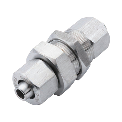 Compression Fitting Stainless Steel, Bulk Head (E-PACK-MSSNPM10) 
