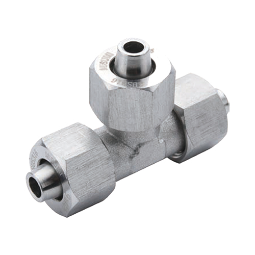 Compression Fitting Stainless Steel, Tees (E-PACK-MSFNPEG10-8) 