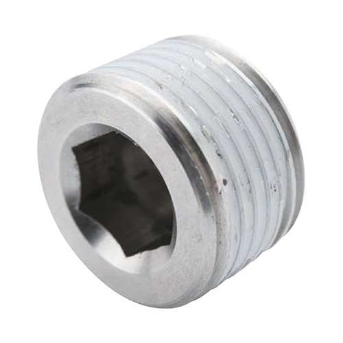 Screw-In Plugs Stainless Steel, Male Threaded, Hex Socket (E-PACK-MSSPB1) 