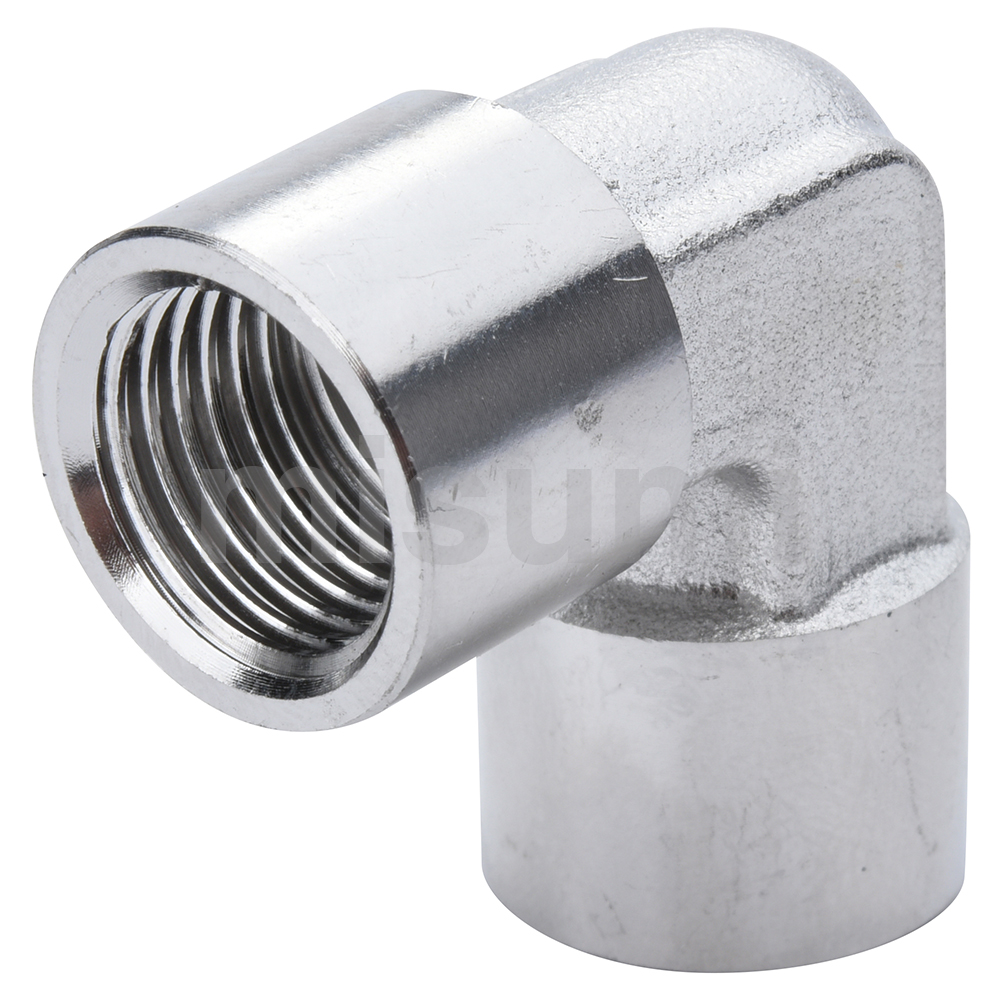 Stainless Steel Screw-In Joints, Equal Dia., Elbow (E-SUPESH6A-304) 