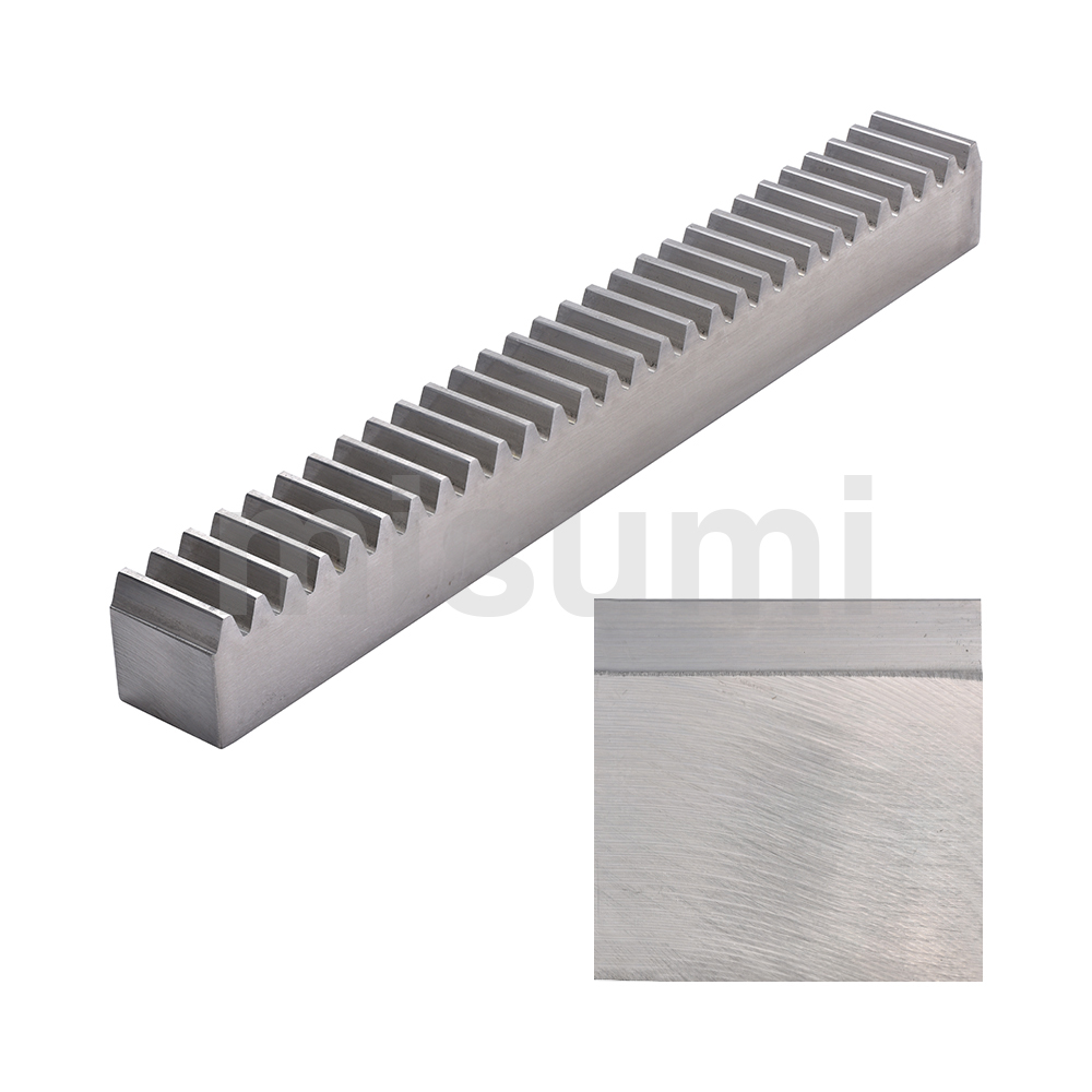 Rack Gears-L Fixed/Economy Type/Both Ends Machined Type | MISUMI