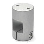 Square Pipe Joint Square, Threaded Type (2 Screws Perpendicular to Axle) (SQ10-224) 
