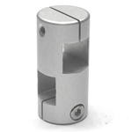 Stainless Steel, Square/Round Hole Pipe Joint/Angled Type (USQ20-200) 