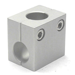 Round Pipe Joint Different-Diameter Hole Type 2-Split t-Shape 2 Fastening Screws (CS401) 