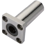Flanged Linear Bushings - Standard Type - Long Type - with Square Flange (LMYMK10LUU) 