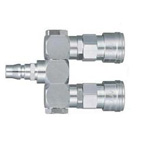 Quick Coupling, Multi-Connection, AL TYPE Straight L-Shaped (CAL5L) 