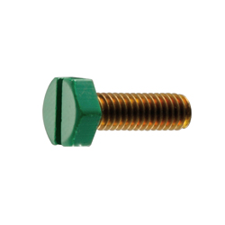 Slotted Green Bolt (HXMH-BR-MS4-25) 