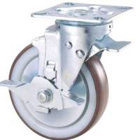 Industrial Caster, STC Series, Free Stopper (SW-4) Included (STC-150NBSW-4) 