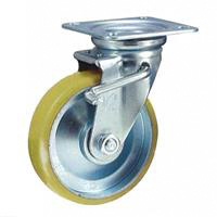 Anti-Static Caster STM Series Swivel with Stopper ( Anti-Static Urethane Wheels)