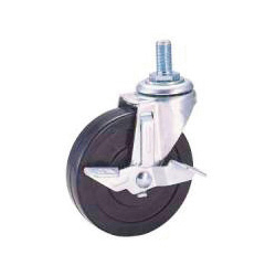General Use Caster SEL Series With Swivel Stopper (SEL-100RLS-2-UNF1/2) 