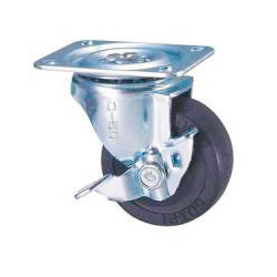 General-Purpose Caster, STC Series, With Swivel Stopper (S-1/S-2) (STC-100TRS-2) 