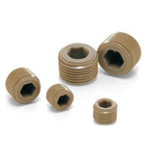 Resin Screw (PEEK/Hexagonal Socket Head Tapered Screw Plug) SPE-R (SPE-2-R-VA) 