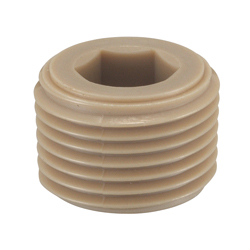 5pcs M12x1.5 Hold Plugs Plastic Male Thread Hex Socket Sealing End