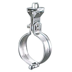 Suspended Pipe Fixture, Stainless Steel Hinged Suspended Band with Turn (N-010106-100A) 