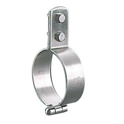 Vertical Pipe Clamp / Foot Mount With Stainless Steel PC Loop Type Pipe Clamp BN (N-010244-125A) 