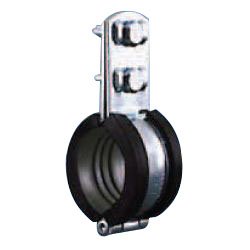 Vertical Pipe Fitting, Mounting Foot Anti-Vibration Hardware Standing Band BN (N-013272-20A) 