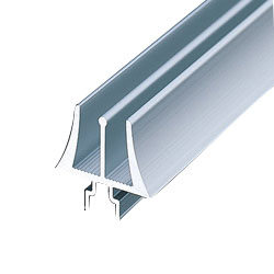 Door Slider, Special Frame M6 Series Aluminum Glass Rail Frame AGRU-05