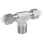 QuickSeal Series, Insert type (Stainless Steel Specification) Service Tee (Metric Size)