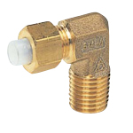 QuickSeal Series, Insertion Type (Brass Specification) 90° Elbow (Size in Inches) (L2N1/2-PT3/8) 