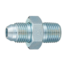 Taper Screw Type Adapter for Pipes in Equipment Connection Site (With 30° Male Sheet) 010 Straight (010-04-06) 