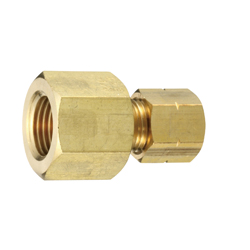 Quick Seal Series Insert Type (Brass Specifications) Female Connector (Metric Size) (FC4N6X4.5-PT1/4) 