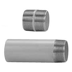 Stainless Steel Screw-in Pipe Fitting, Stainless Steel Nipple N (NS) Type (N40A) 