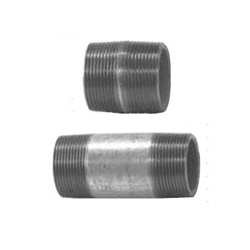 Steel Pipe, Screw-in Pipe Fitting, VB Nipple (VB15AX65L) 